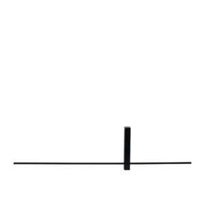 Laagste prijs - Lucide Strakke wandlampSegin zwart 90cm - 12200/90/30