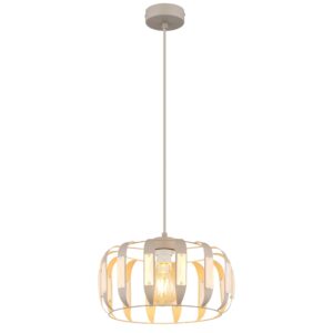 Laagste prijs - Globo Design hanglampArlen zand bruin - 15974H