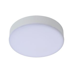 Laagste prijs - Lucide PlafonniereCeres-Led IP44 wit Ø 21