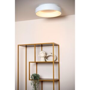 Laagste prijs - Lucide PlafondlampMirage Ø 45cm wit - 36114/27/31