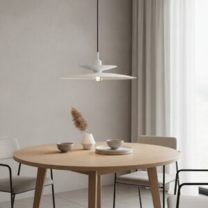 Laagste prijs - Artdelight HanglampLinares paraplu wit Ø 50cm - HL 379 WI