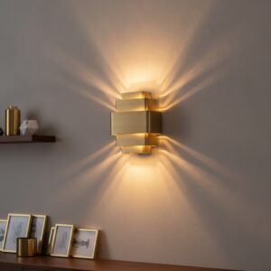 Laagste prijs - Artdelight Design wandlampLayers brons - WL LAYERS BR