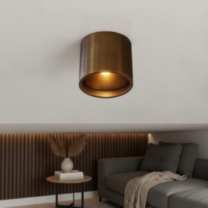 Laagste prijs - Artdelight Led plafondspotOrleans donker antiek brons dim to warm - PL ORLEANS-DTW DAB