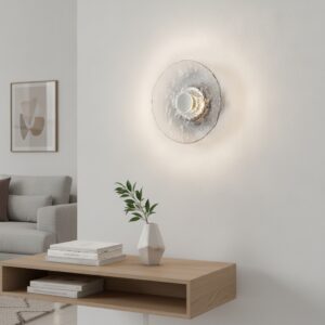 Laagste prijs - Lyora WandlampDelion chroom met glas - 120917