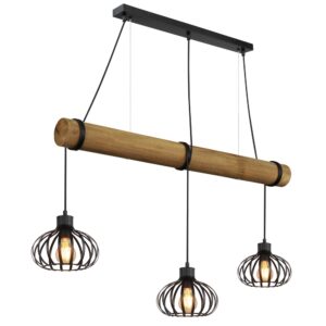 Laagste prijs - Globo 3-lichts hanglampCaldwell eettafel - 153262-3