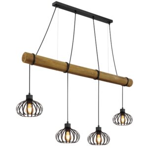 Laagste prijs - Globo 4-lichts hanglampCaldwell eettafel - 153262-4