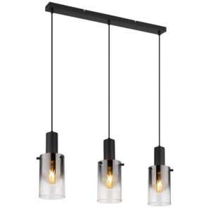 Laagste prijs - Globo 3-lichts hanglampFlorentina zwart design - 15907-3H