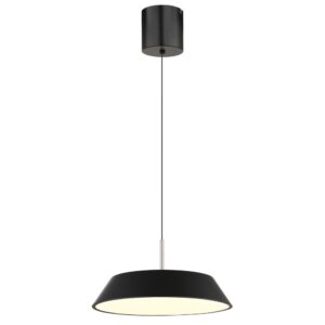 Laagste prijs - Globo Strakke hanglampSilena zwart Ø 40cm - 15947S