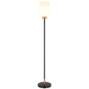 Laagste prijs - Globo VloerlampRowena zwart - 15977S