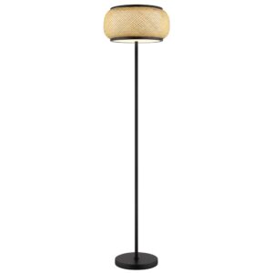 Laagste prijs - Globo VloerlampBambora met bamboe Ø 38cm - 16064S