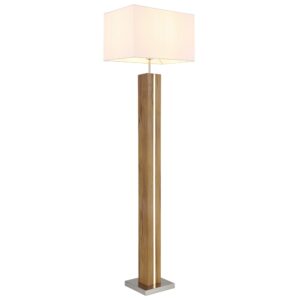 Laagste prijs - Globo VloerlampForest hout - 41130246X