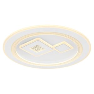 Laagste prijs - Globo PlafondlampValeria wit - 48455-40R