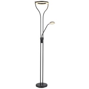 Laagste prijs - Globo Design leeslampEbro zwart - 59038SD