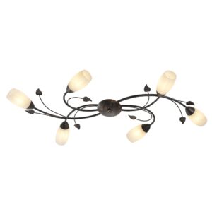 Laagste prijs - Globo PlafondlampVenezia roest bruin - 60800623X