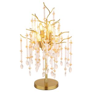 Laagste prijs - Globo TafellampGloria goud - 64142T