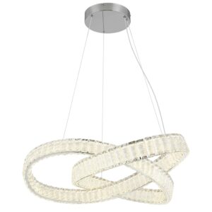 Laagste prijs - Globo Unieke hanglampMucky chroom - 67162-110CCT