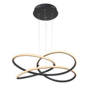 Laagste prijs - Globo Design hanglampPanda zwart Ø 60cm - 67201SH-30