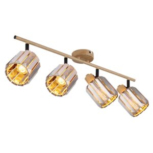 Laagste prijs - Globo PlafondlampRun 4-lichts - 80040446