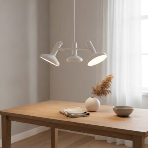 Laagste prijs - Artdelight 3-lichts hanglampVectro - HL 1941 WI