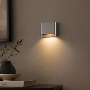 Laagste prijs - Artdelight WandlampDiaz 1L Gun metal - WL DIAZ-1L GM
