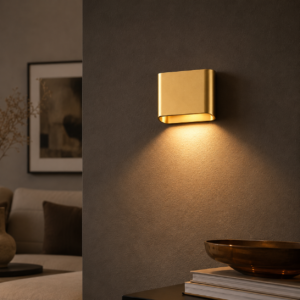Laagste prijs - Artdelight WandlampDiaz 1L Warm goud - WL DIAZ-1L WG