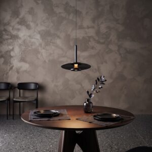 Laagste prijs - Artdelight Design hanglampMadison zwart Ø 22cm - HL MADISON ZW-SM