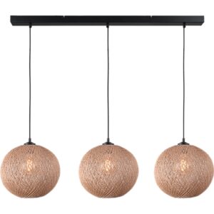 Laagste prijs - Masterlight 3-lichts hanglampCorda rotan Ø 30cm - 2236-05-100-3-30