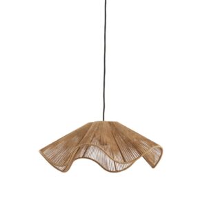 Laagste prijs - Light & Living Rotan hanglampFodara Ø 48cm bruin - 2976484