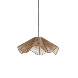 Laagste prijs - Light & Living Rotan hanglampFodara Ø 60cm bruin - 2976584