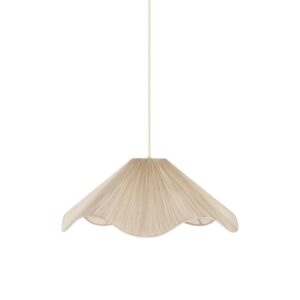 Laagste prijs - Light & Living Japandi hanglampMealha Ø 60cm wit - 2999943