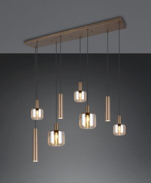 Laagste prijs - Trio Design hanglampMataro 8-lichts (3x GU10) - 364100847