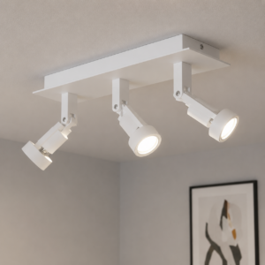 Laagste prijs - Artdelight OpbouwspotTech 3-lichts - PL TECH3 WI
