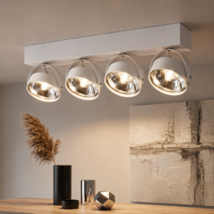 Laagste prijs - Artdelight 4 spots op een balkDutchess - QR 0004 WI