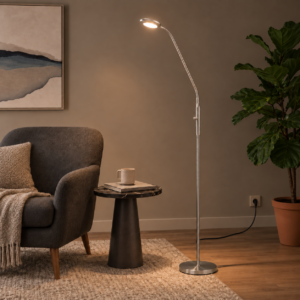 Laagste prijs - Artdelight Flexibele leeslampUfo - VL UFO ST