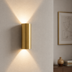 Laagste prijs - Artdelight Led wandspotBrody2 Up - Down 2-lichts goud - WL BRODY2 GG