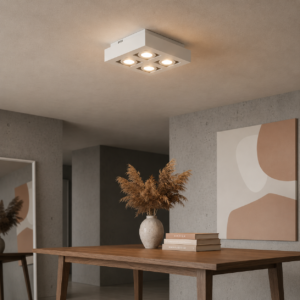 Laagste prijs - Artdelight OpbouwspotBosco 4-lichts - PL BOSCO4 WI