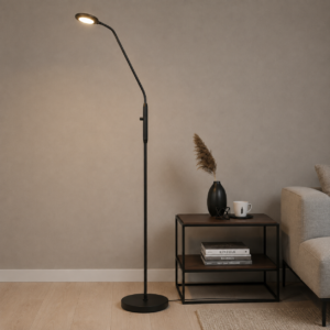 Laagste prijs - Artdelight Design vloerlampUfo zwart - VL UFO ZW