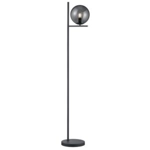 Laagste prijs - Trio VloerlampPure 150cm met smoke bol - 402000142